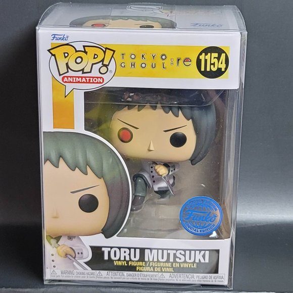 Funko Pop! Animation Tokyo Ghoul: TORU MUTSUKI #1154 w/ Special Edition Sticker - Picture 1 of 6
